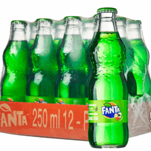 Fanta Green Soda Glass X 12 Bottles